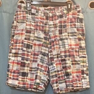 Abercrombie & Fitch Men's Colorful Plaid Shorts